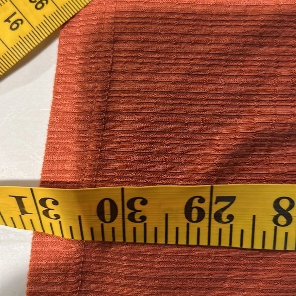 Torrid  Rib Knit Burnt Orange  Type Tank size 4 ( 4X) - Picture 5 of 8